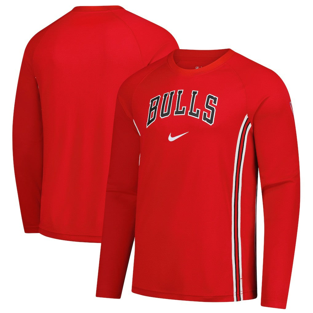 NBA Chicago Bulls 2025/26 Authentic Pre-Game Legend Dri-FIT Long Sleeve Shooting Shirt sale