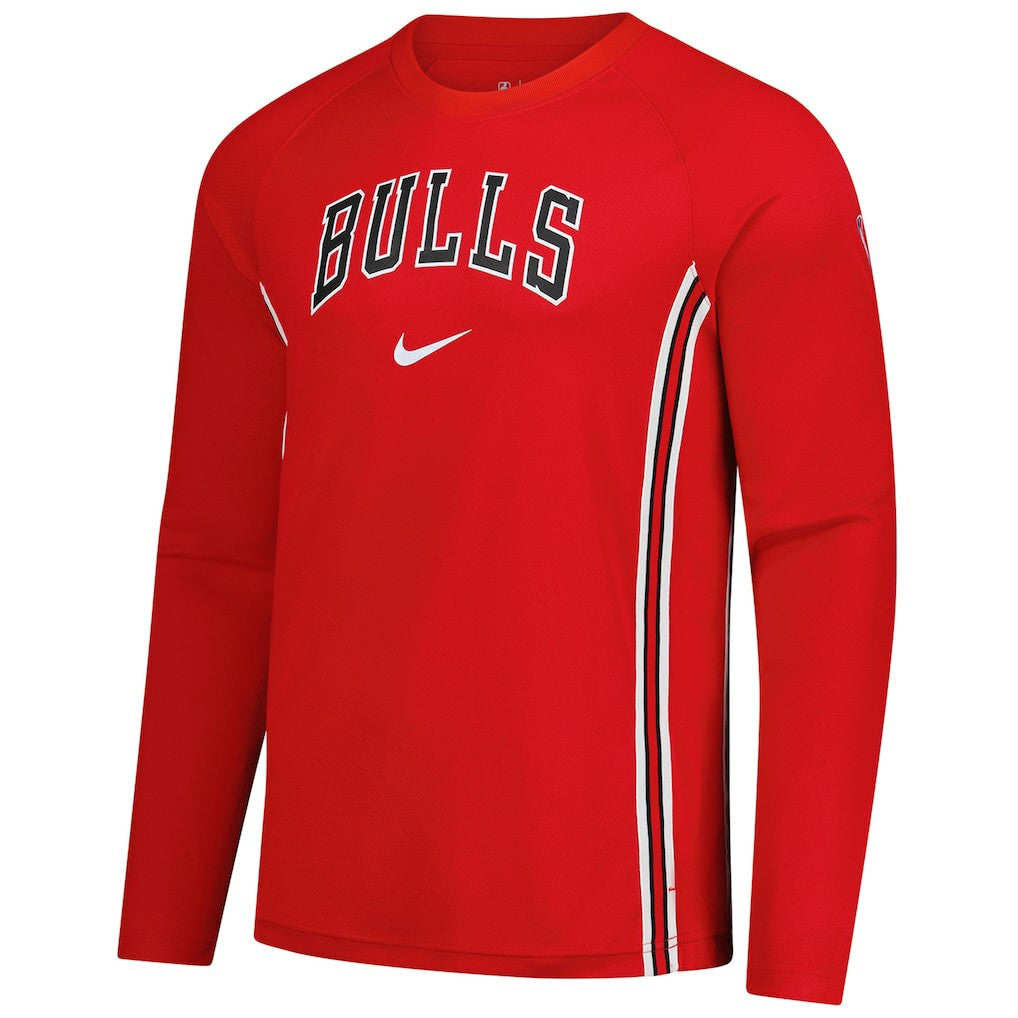 NBA Chicago Bulls 2025/26 Authentic Pre-Game Legend Dri-FIT Long Sleeve Shooting Shirt sale