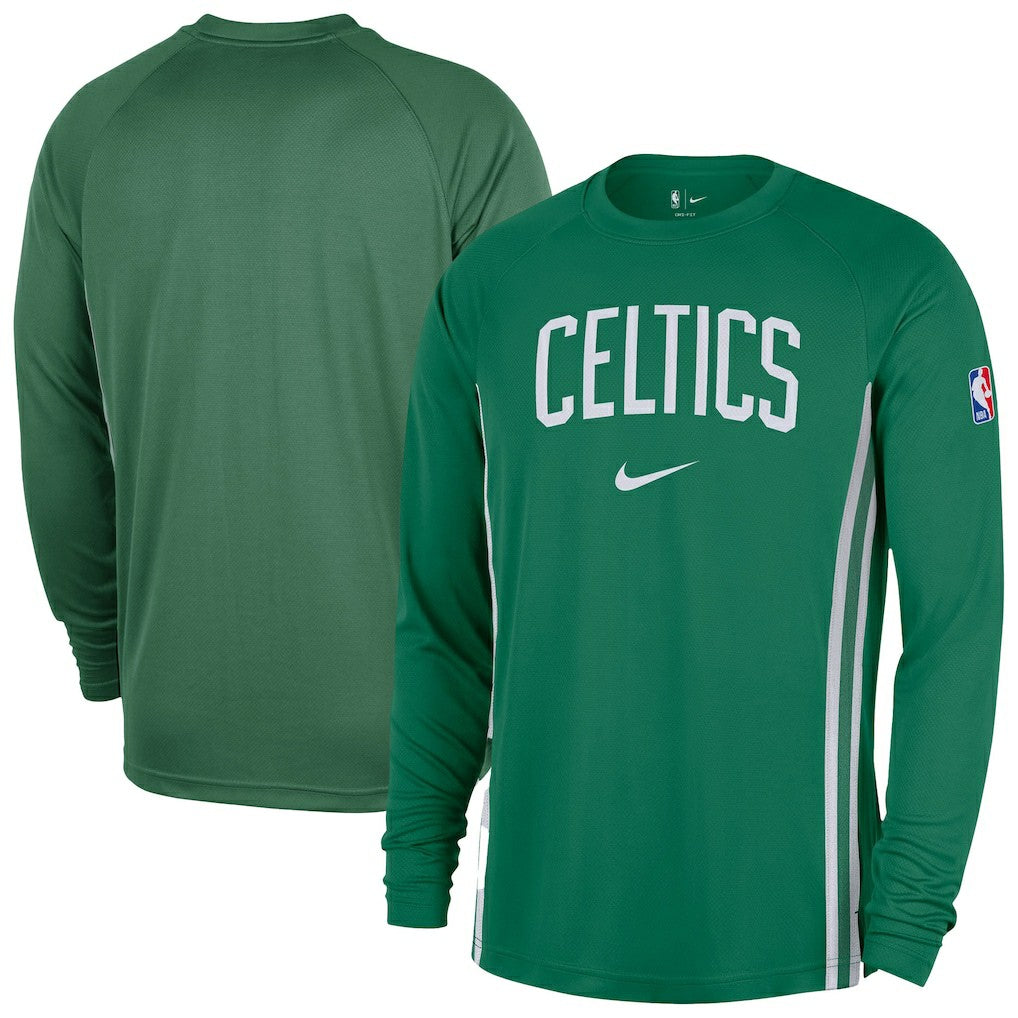 NBA Boston Celtics 2025/26 Authentic Pre-Game Legend Dri-FIT Long Sleeve Shooting Shirt