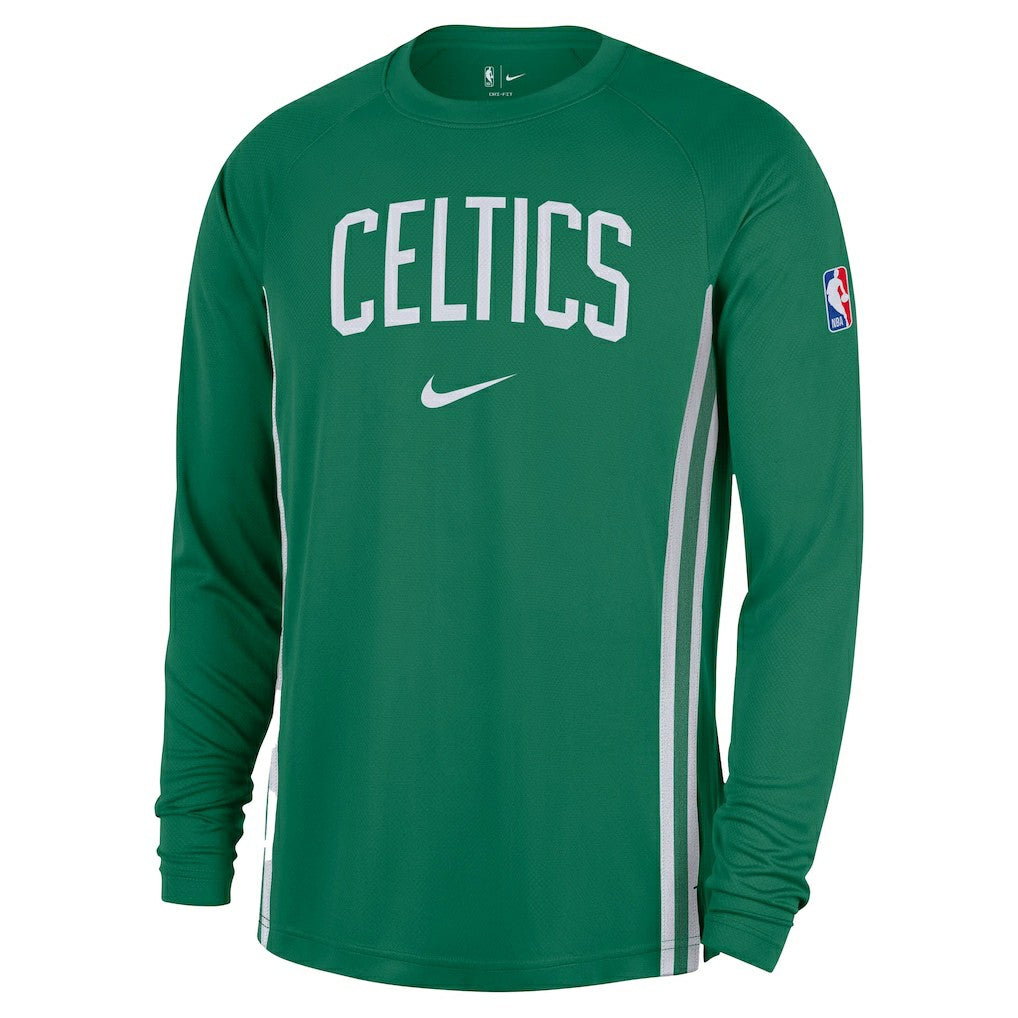 NBA Boston Celtics 2025/26 Authentic Pre-Game Legend Dri-FIT Long Sleeve Shooting Shirt