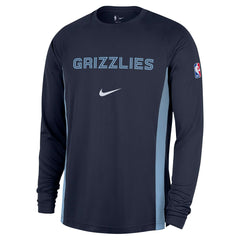 NBA Memphis Grizzlies 2025/26 Authentic Pre-Game Legend Dri-FIT Long Sleeve Shooting Shirt