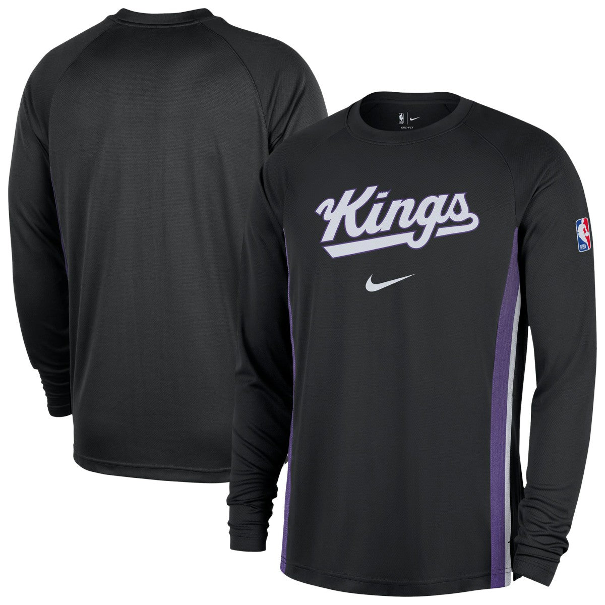 NBA Sacramento Kings 2025/26 Authentic Pre-Game Legend Dri-FIT Long Sleeve Shooting Shirt