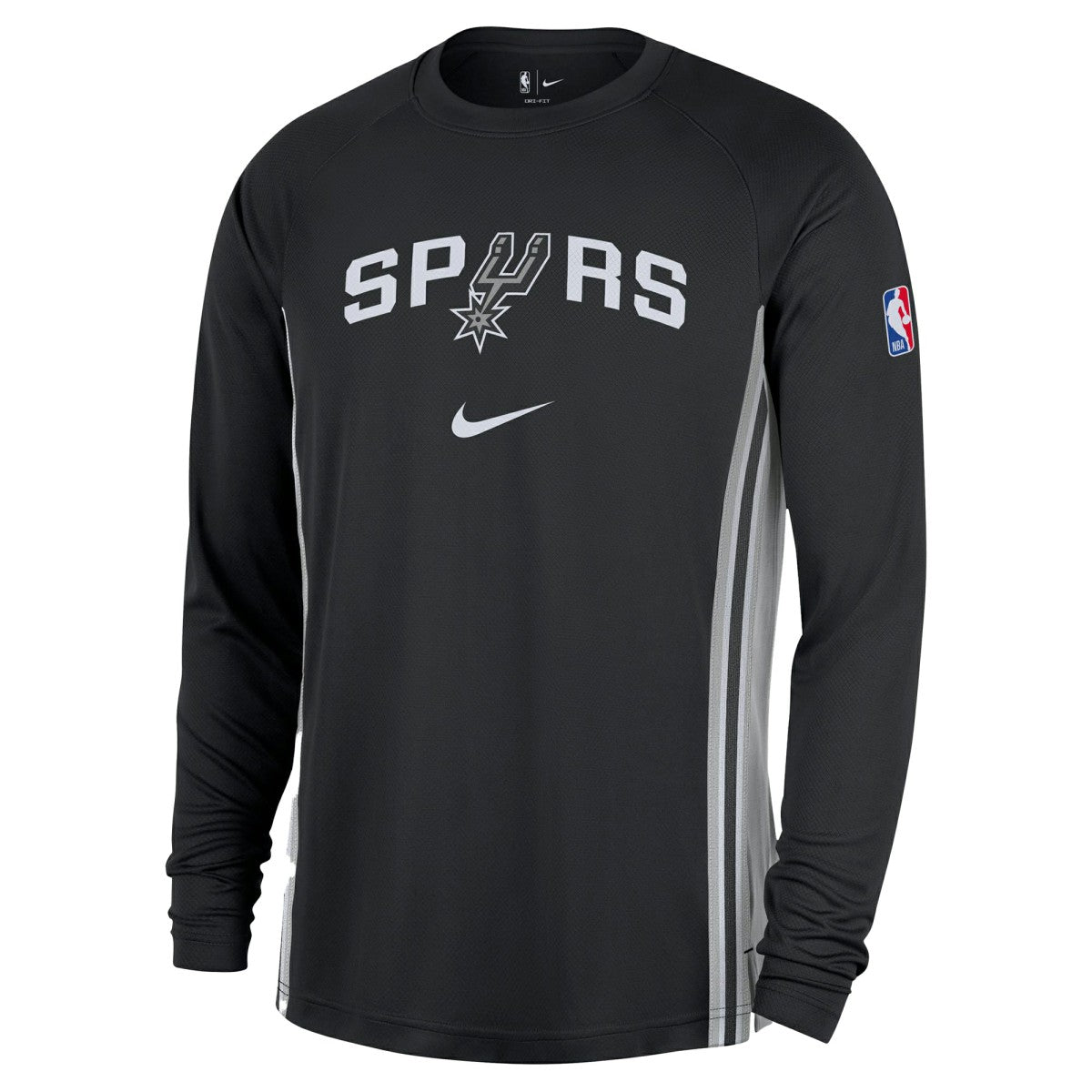 NBA San Antonio Spurs 2025/26 Authentic Pre-Game Legend Dri-FIT Long Sleeve Shooting Shirt