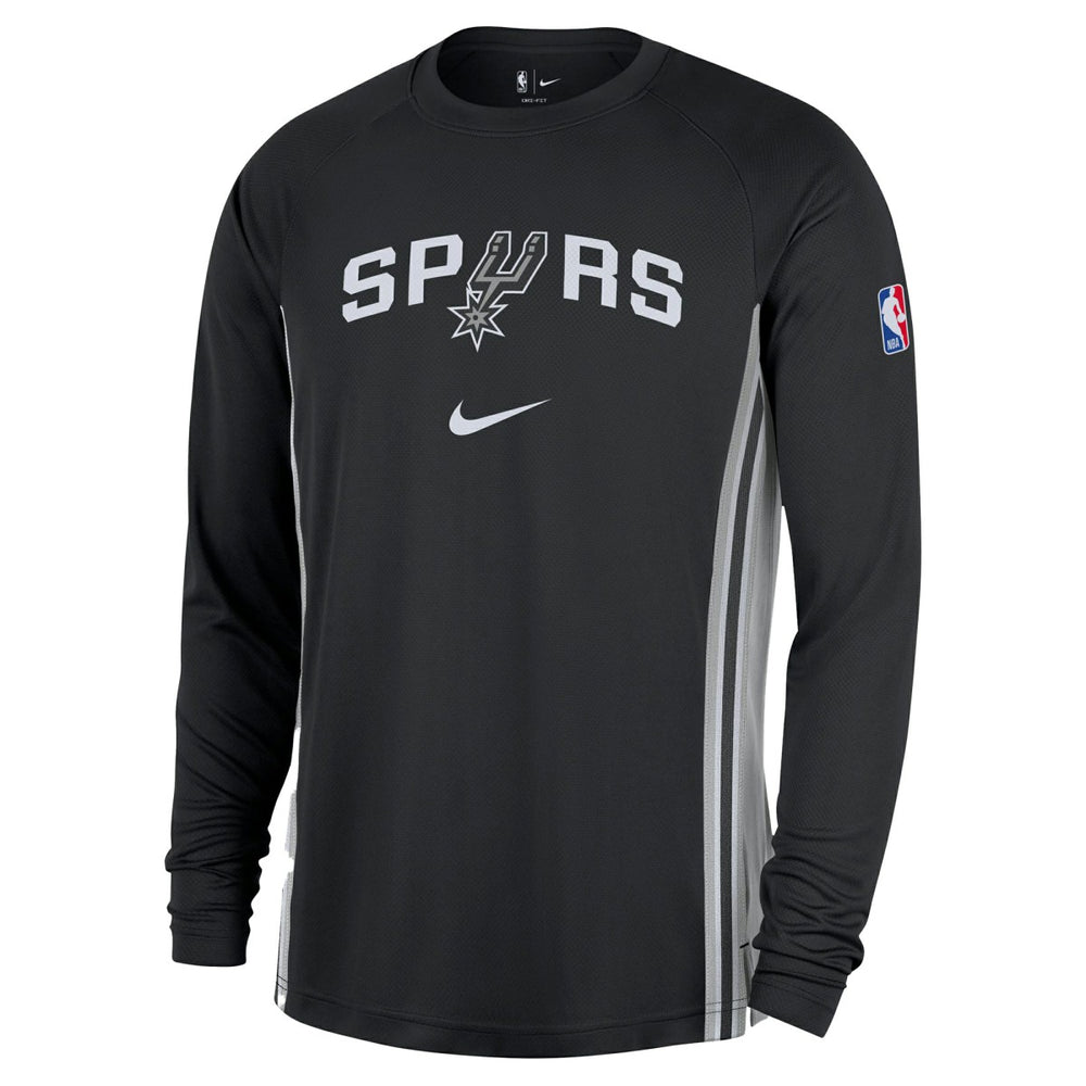 NBA San Antonio Spurs 2025/26 Authentic Pre-Game Legend Dri-FIT Long Sleeve Shooting Shirt