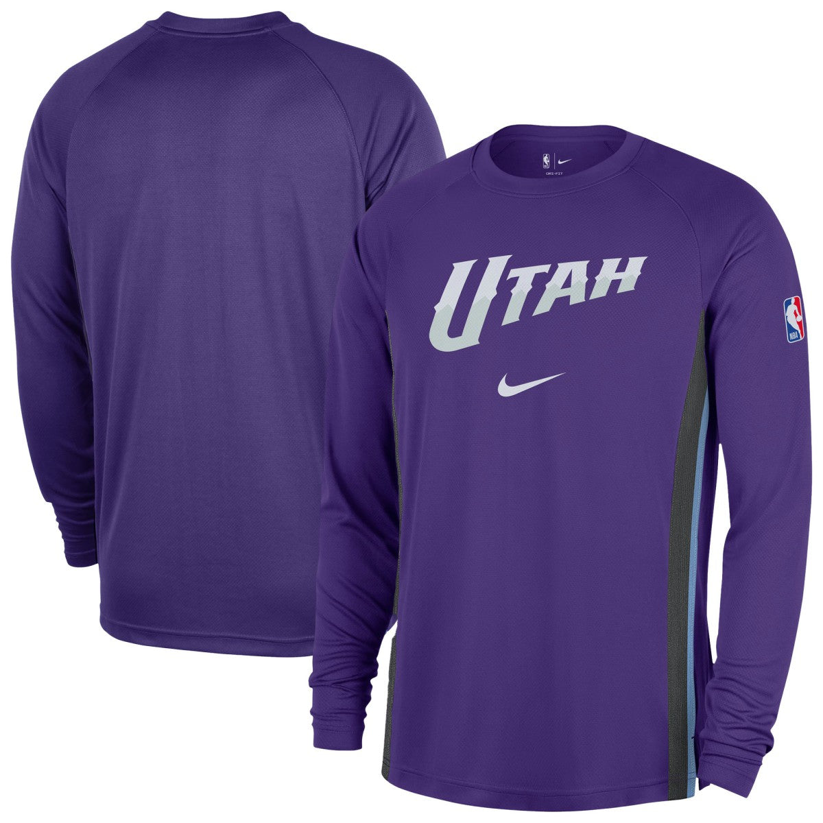 NBA Utah Jazz 2025/26 Authentic Pre-Game Legend Dri-FIT Long Sleeve Shooting Shirt