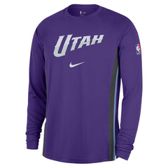 NBA Utah Jazz 2025/26 Authentic Pre-Game Legend Dri-FIT Long Sleeve Shooting Shirt