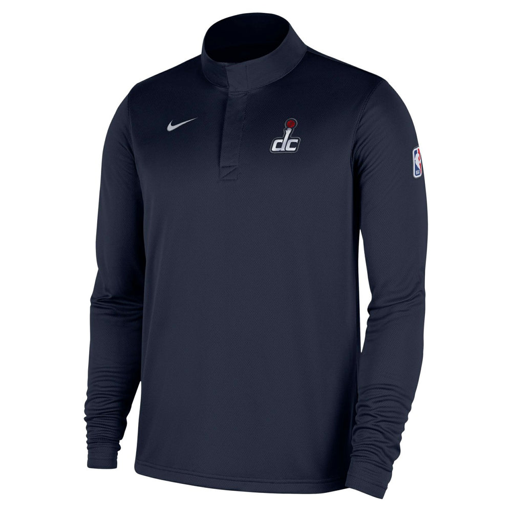 NBA Washington Wizards 2025/26 Authentic Coaches Quarter-Zip Dri-Fit Top