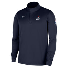 NBA Washington Wizards 2025/26 Authentic Coaches Quarter-Zip Dri-Fit Top