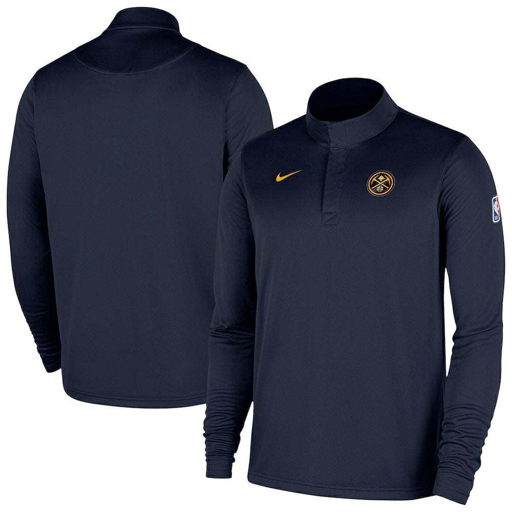 NBA Denver Nuggets 2025/26 Authentic Coaches Quarter-Zip Dri-Fit Top sale