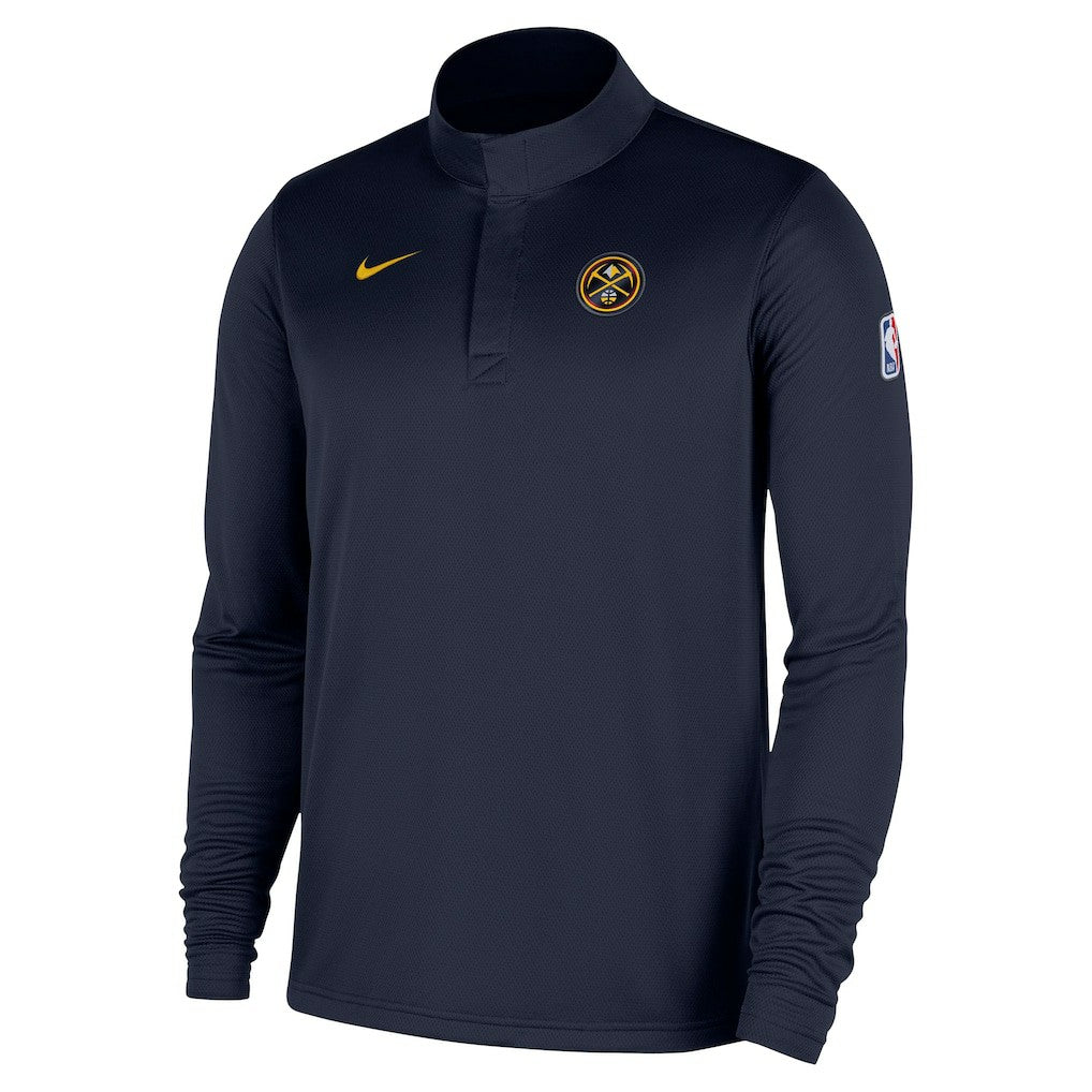 NBA Denver Nuggets 2025/26 Authentic Coaches Quarter-Zip Dri-Fit Top sale