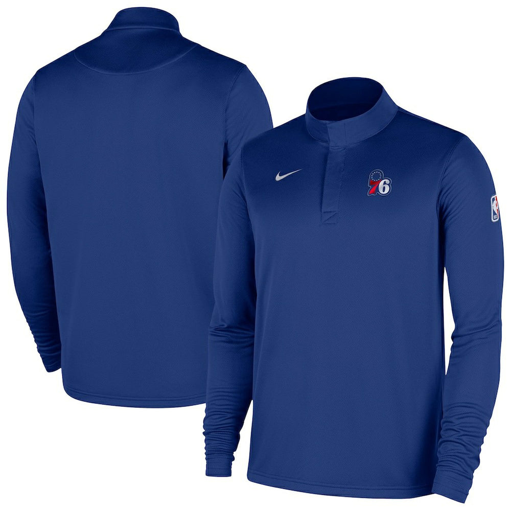 NBA Philadelphia 76ers 2025/26 Authentic Coaches Quarter-Zip Dri-Fit Top