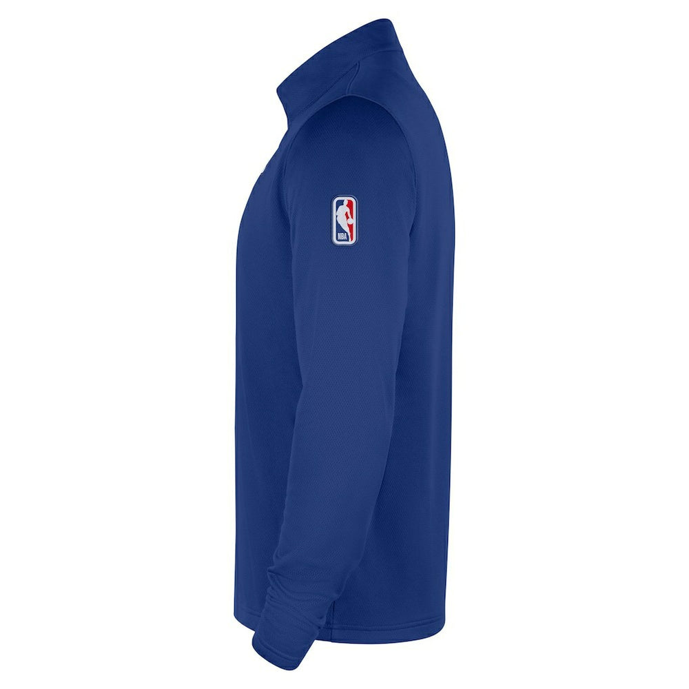 NBA Philadelphia 76ers 2025/26 Authentic Coaches Quarter-Zip Dri-Fit Top