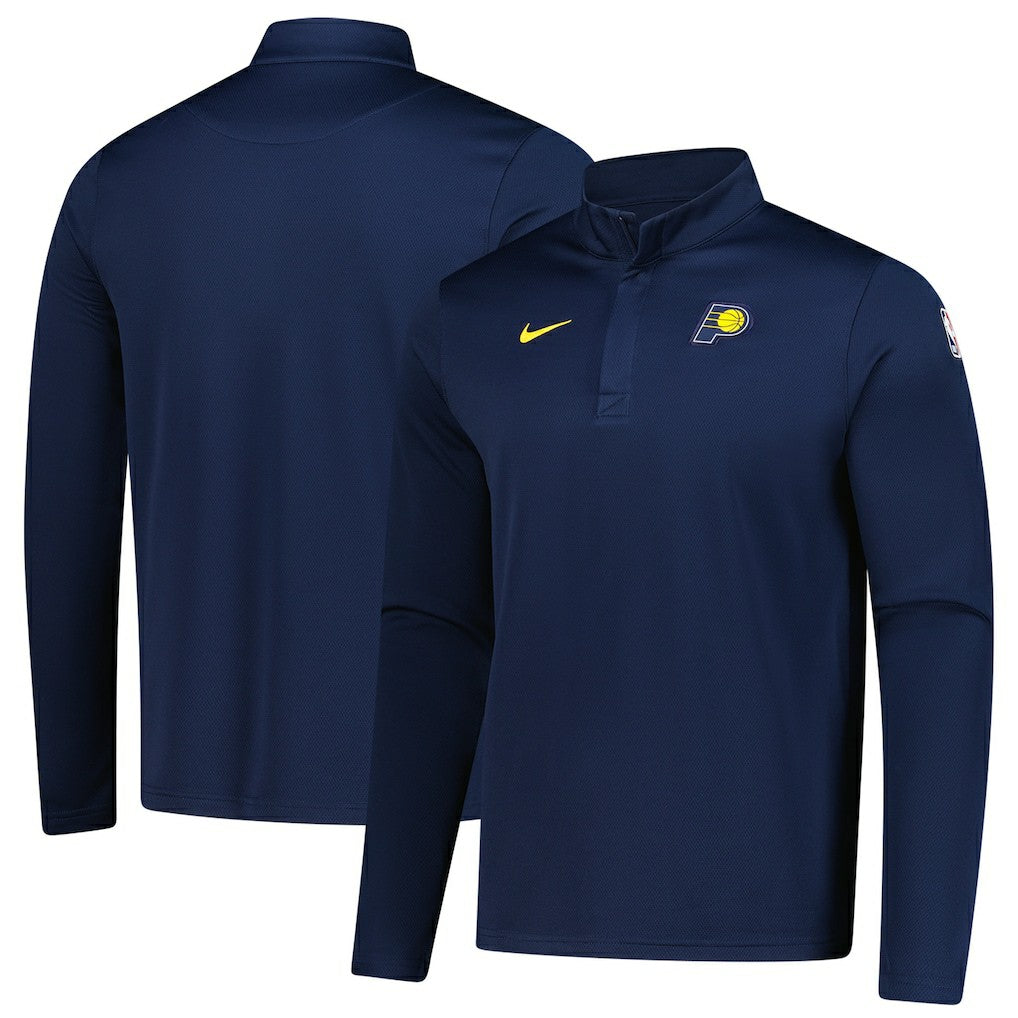 NBA Indiana Pacers 2025/26 Authentic Coaches Quarter-Zip Dri-Fit Top