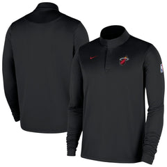 NBA Miami Heat 2025/26 Authentic Coaches Quarter-Zip Dri-Fit Top