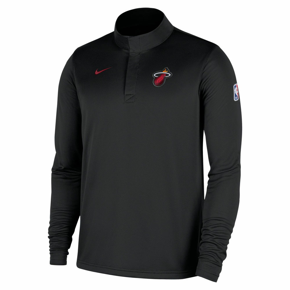 NBA Miami Heat 2025/26 Authentic Coaches Quarter-Zip Dri-Fit Top