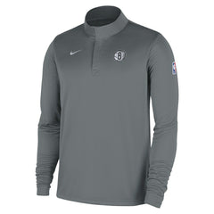 NBA Brooklyn Nets 2025/26 Authentic Coaches Quarter-Zip Dri-Fit Top
