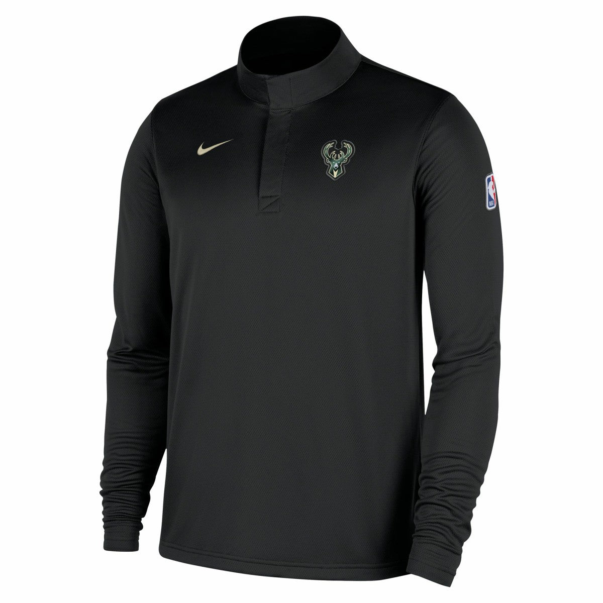 NBA Milwaukee Bucks 2025/26 Authentic Coaches Quarter-Zip Dri-Fit Top