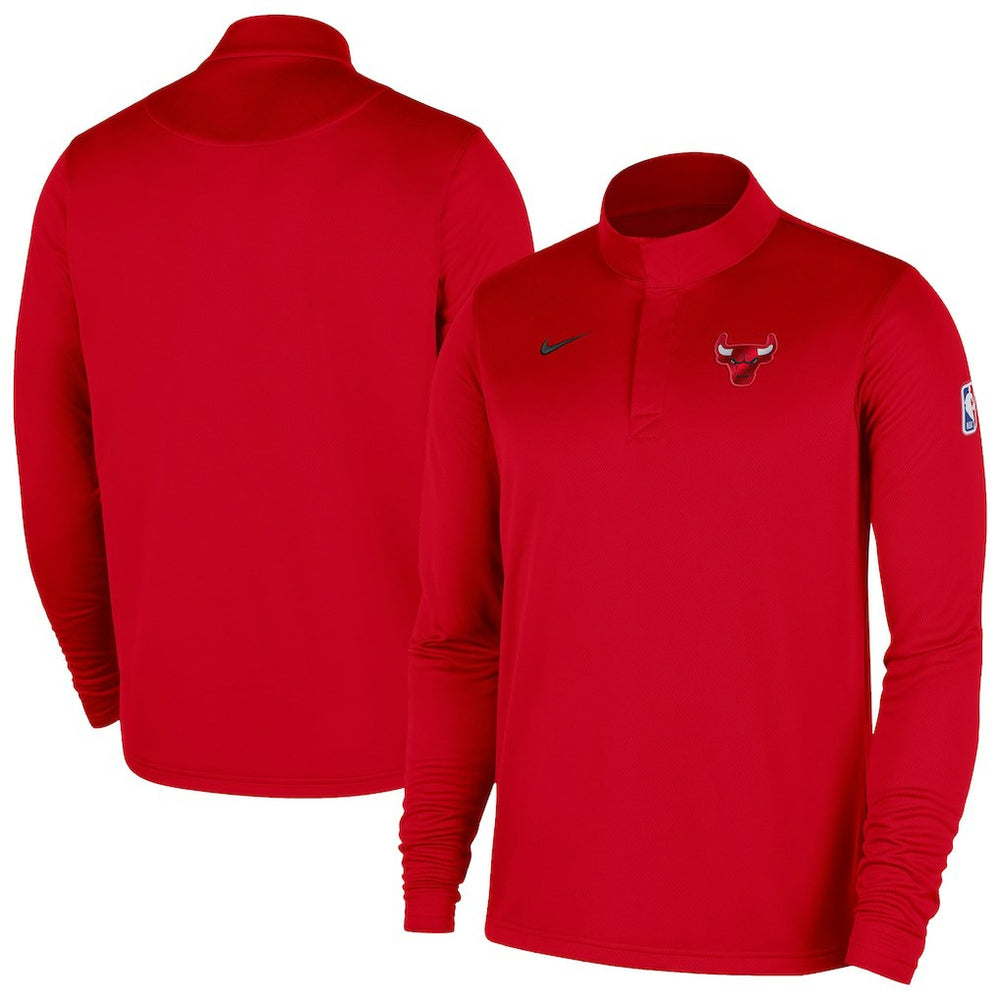 NBA Chicago Bulls 2025/26 Authentic Coaches Quarter-Zip Dri-Fit Top
