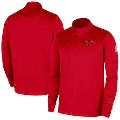 NBA Chicago Bulls 2025/26 Authentic Coaches Quarter-Zip Dri-Fit Top