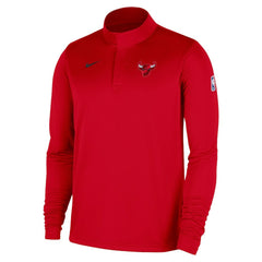 NBA Chicago Bulls 2025/26 Authentic Coaches Quarter-Zip Dri-Fit Top