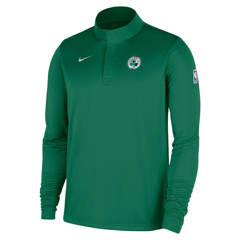 NBA Boston Celtics 2025/26 Authentic Coaches Quarter-Zip Dri-Fit Top