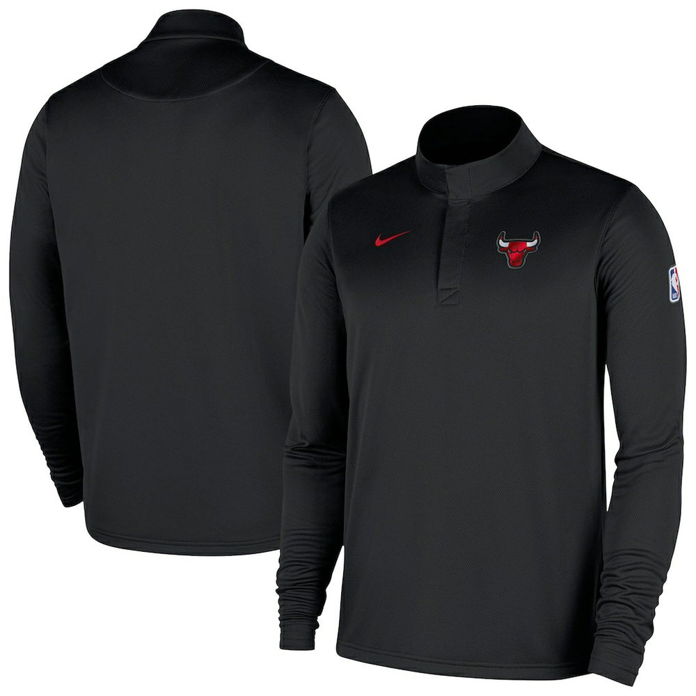 NBA Chicago Bulls 2025/26 Authentic Coaches Quarter-Zip Dri-Fit Top