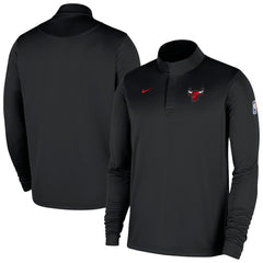 NBA Chicago Bulls 2025/26 Authentic Coaches Quarter-Zip Dri-Fit Top