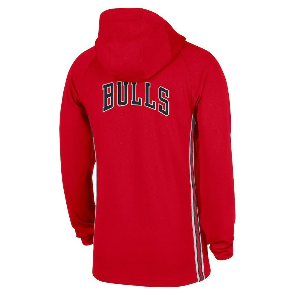 NBA Chicago Bulls Authentic On Court Zone Quarter-Zip Dri-FIT Hoodie Jacket