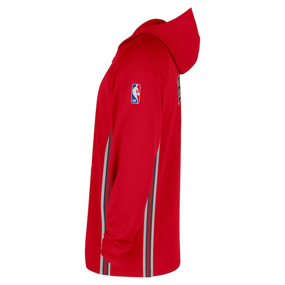 NBA Chicago Bulls Authentic On Court Zone Quarter-Zip Dri-FIT Hoodie Jacket