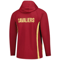 NBA Cleveland Cavaliers Authentic On Court Zone Quarter-Zip Dri-FIT Hoodie Jacket sale
