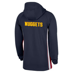 NBA Denver Nuggets Authentic On Court Zone Quarter-Zip Dri-FIT Hoodie Jacket