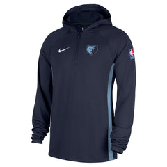 NBA Memphis Grizzlies Authentic On Court Zone Quarter-Zip Dri-FIT Hoodie Jacket