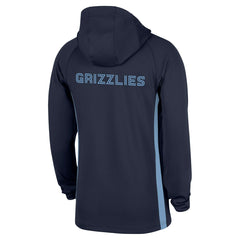 NBA Memphis Grizzlies Authentic On Court Zone Quarter-Zip Dri-FIT Hoodie Jacket