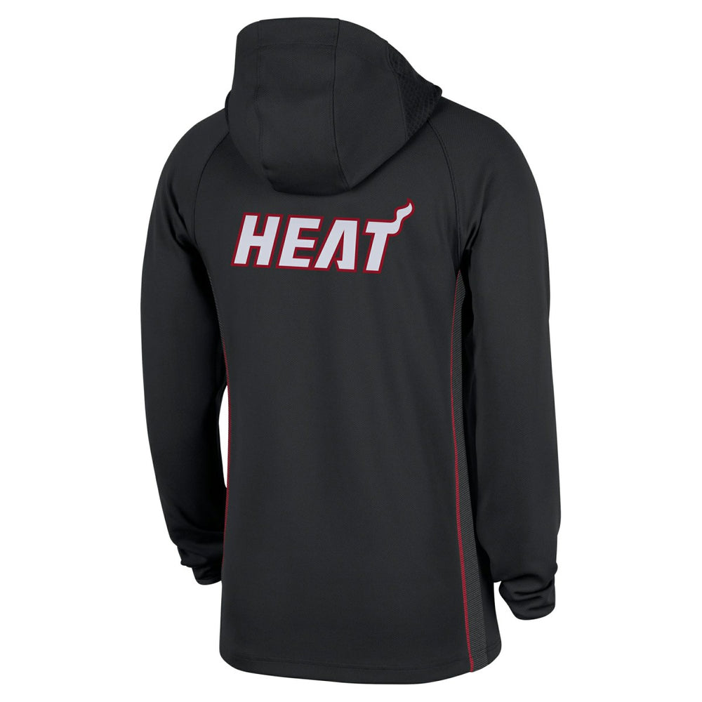 NBA Miami Heat Authentic On Court Zone Quarter-Zip Dri-FIT Hoodie Jacket
