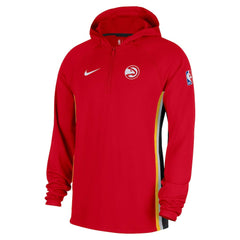 NBA Atlanta Hawks Authentic On Court Zone Quarter-Zip Dri-FIT Hoodie Jacket