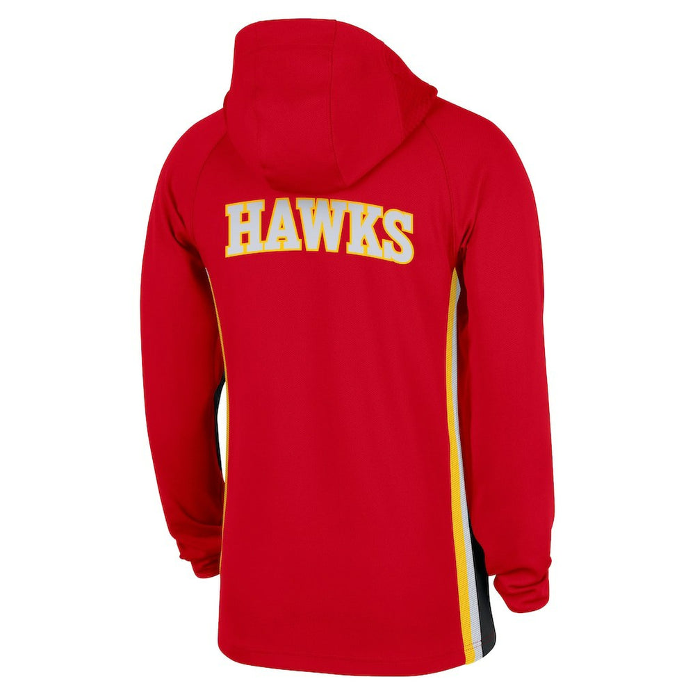 NBA Atlanta Hawks Authentic On Court Zone Quarter-Zip Dri-FIT Hoodie Jacket