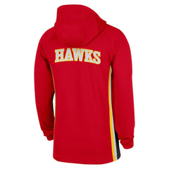 NBA Atlanta Hawks Authentic On Court Zone Quarter-Zip Dri-FIT Hoodie Jacket