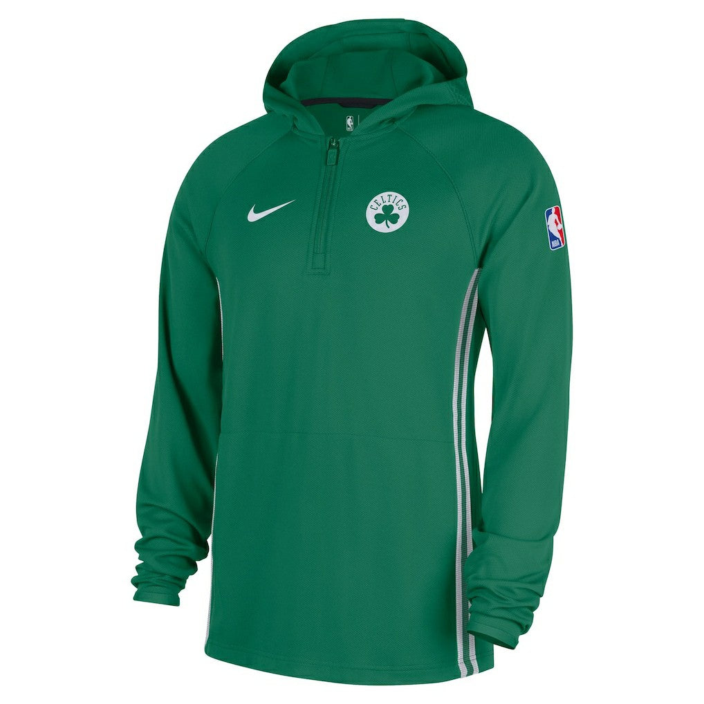 NBA Boston Celtics Authentic On Court Zone Quarter-Zip Dri-FIT Hoodie Jacket