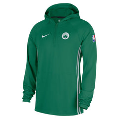 NBA Boston Celtics Authentic On Court Zone Quarter-Zip Dri-FIT Hoodie Jacket