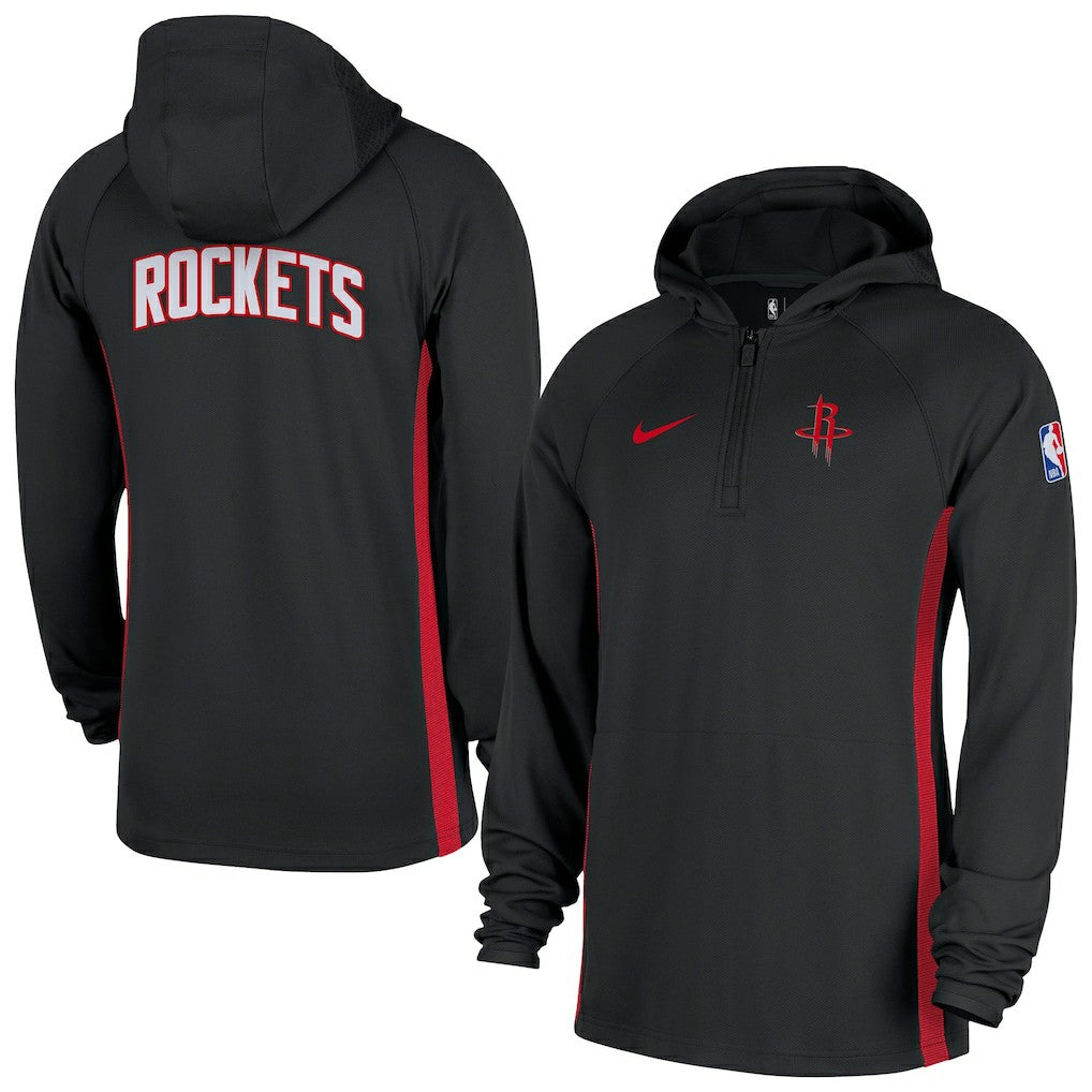 NBA Houston Rockets Authentic On Court Zone Quarter-Zip Dri-FIT Hoodie Jacket sale