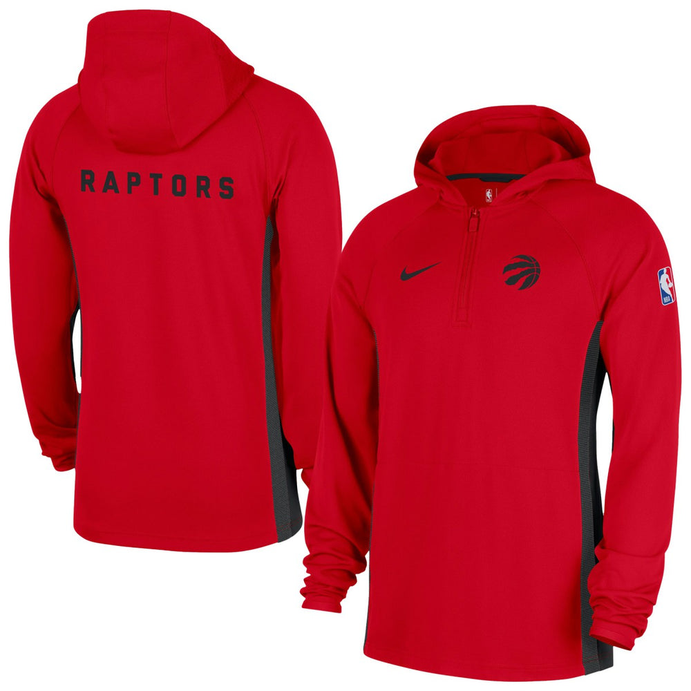 NBA Toronto Raptors Authentic On Court Zone Quarter-Zip Dri-FIT Hoodie Jacket
