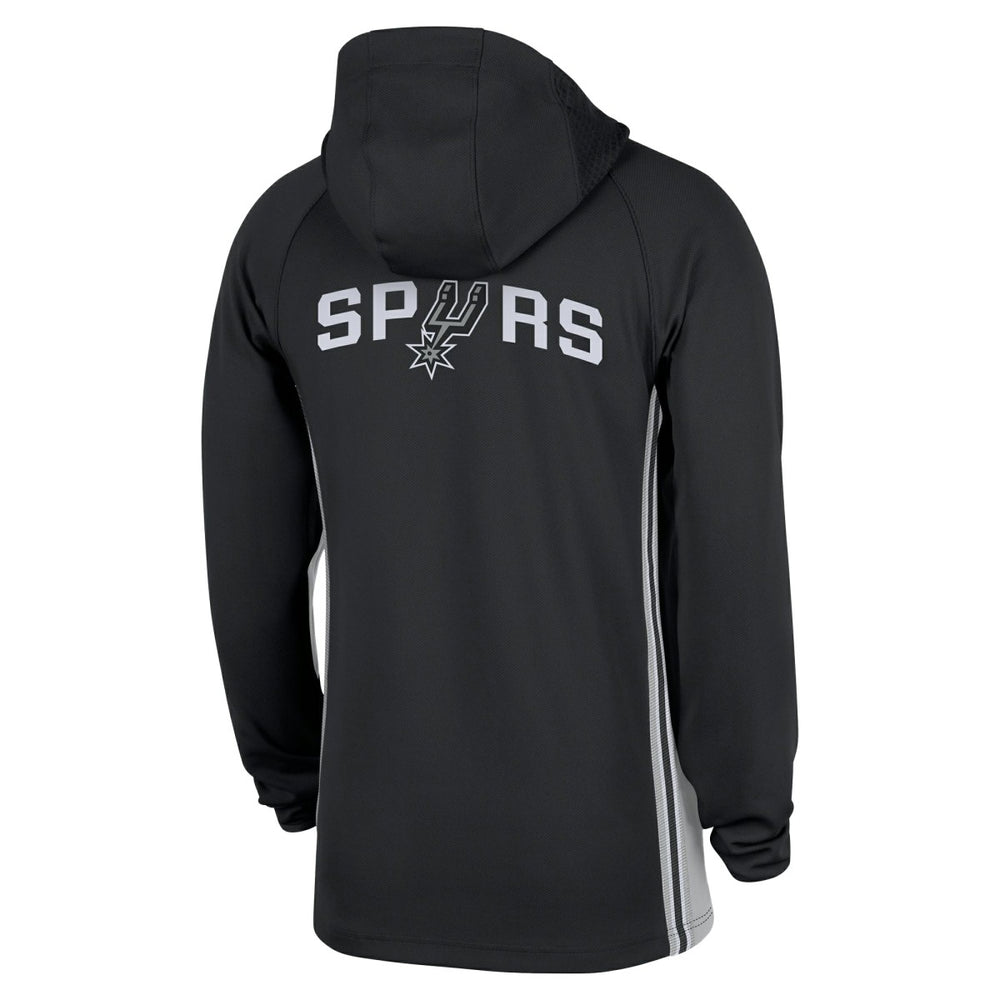 NBA San Antonio Spurs Authentic On Court Zone Quarter-Zip Dri-FIT Hoodie Jacket