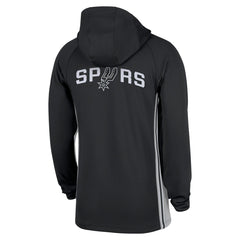 NBA San Antonio Spurs Authentic On Court Zone Quarter-Zip Dri-FIT Hoodie Jacket