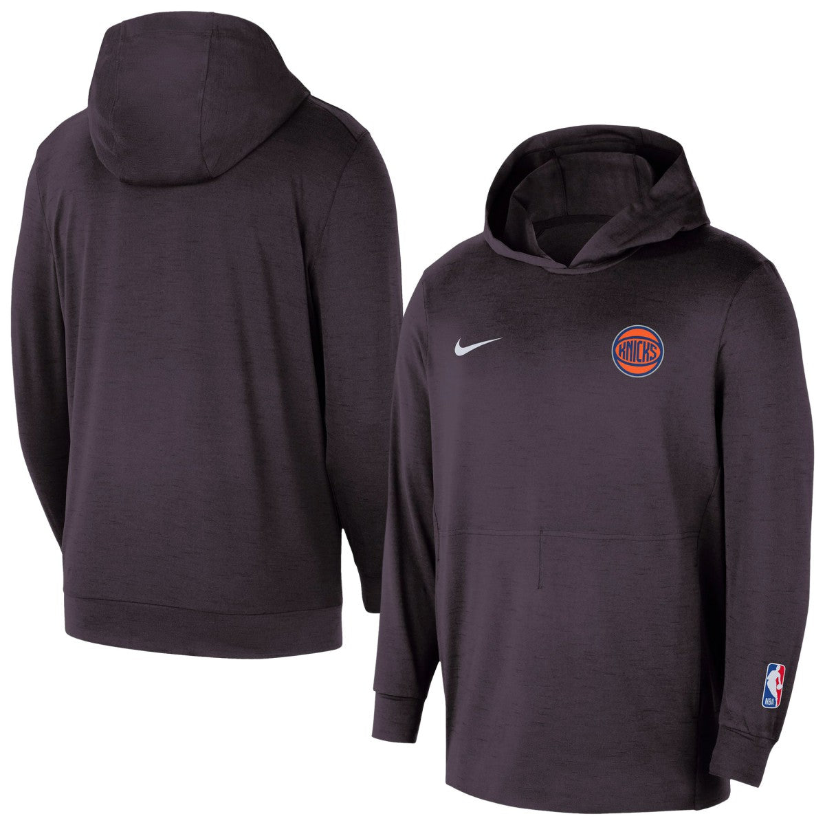 NBA New York Knicks Authentic Practice Yoga Restore Dri-Fit Pullover Hoodie