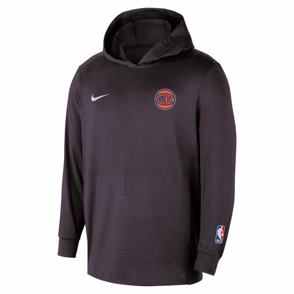 NBA New York Knicks Authentic Practice Yoga Restore Dri-Fit Pullover Hoodie