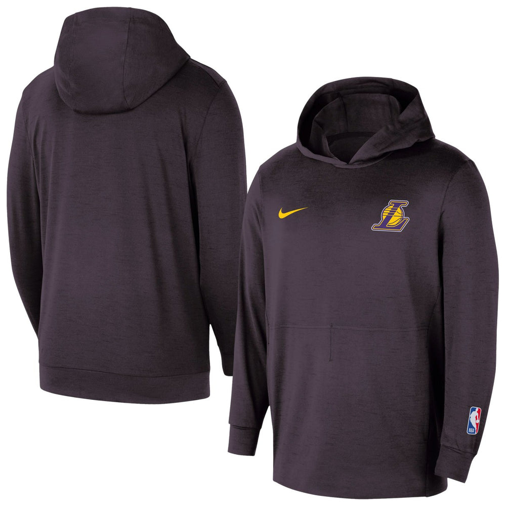 NBA Los Angeles Lakers Authentic Practice Yoga Restore Dri-Fit Pullover Hoodie