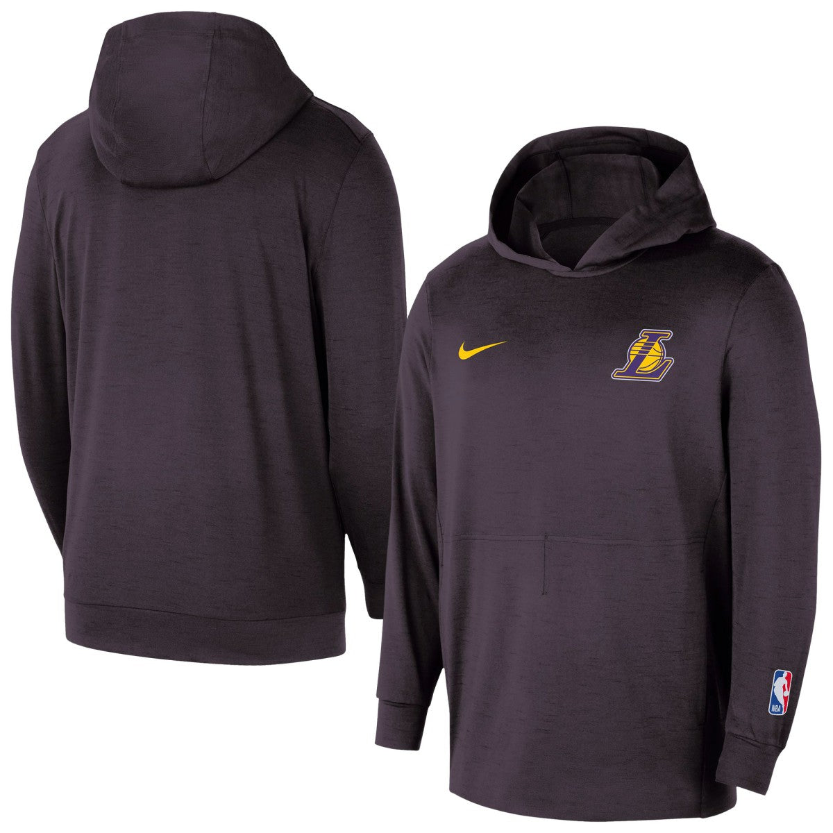 NBA Los Angeles Lakers Authentic Practice Yoga Restore Dri-Fit Pullover Hoodie