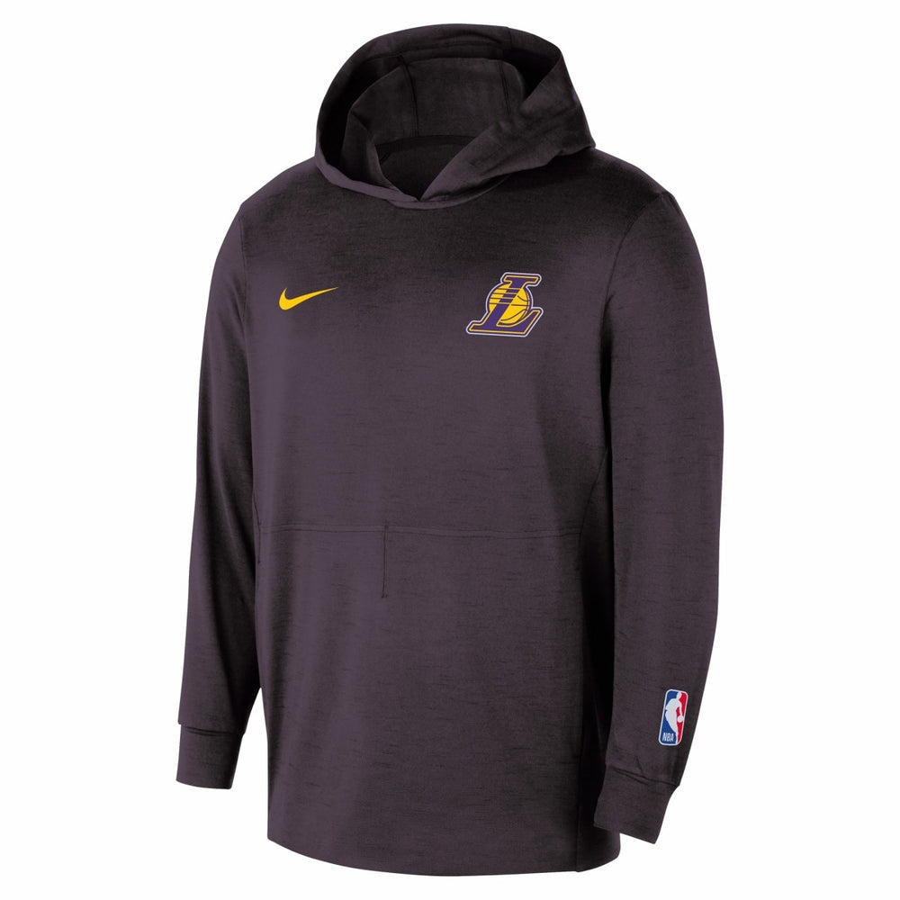 NBA Los Angeles Lakers Authentic Practice Yoga Restore Dri-Fit Pullover Hoodie