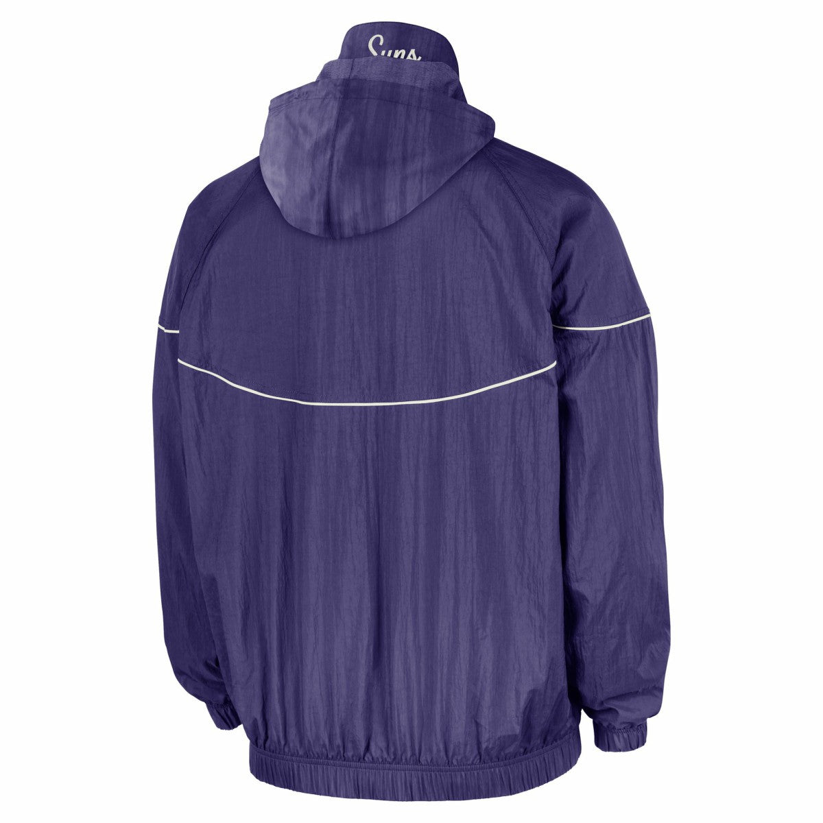 NBA Phoenix Suns Courtside Windrunner Woven Half-Zip Hooded Jacket