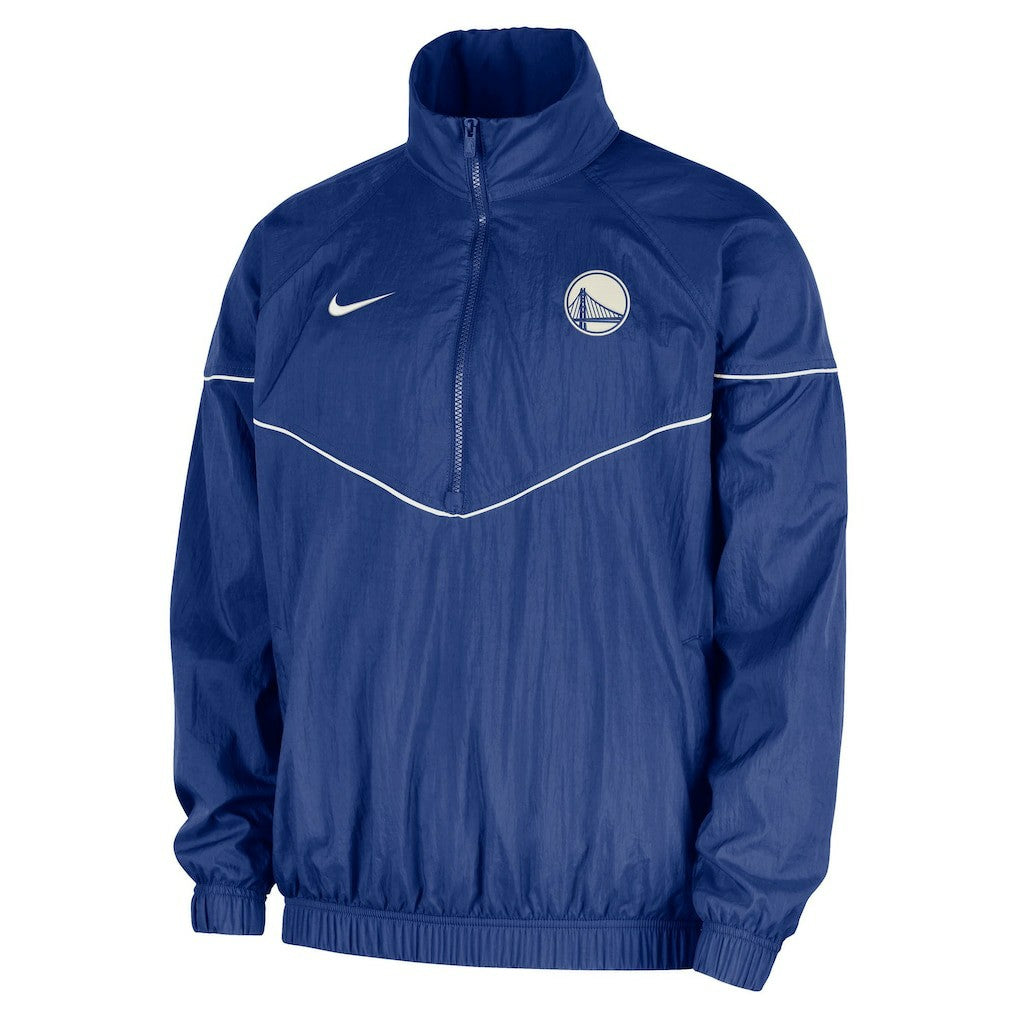 NBA Golden State Warriors Courtside Windrunner Woven Half-Zip Hooded Jacket sale